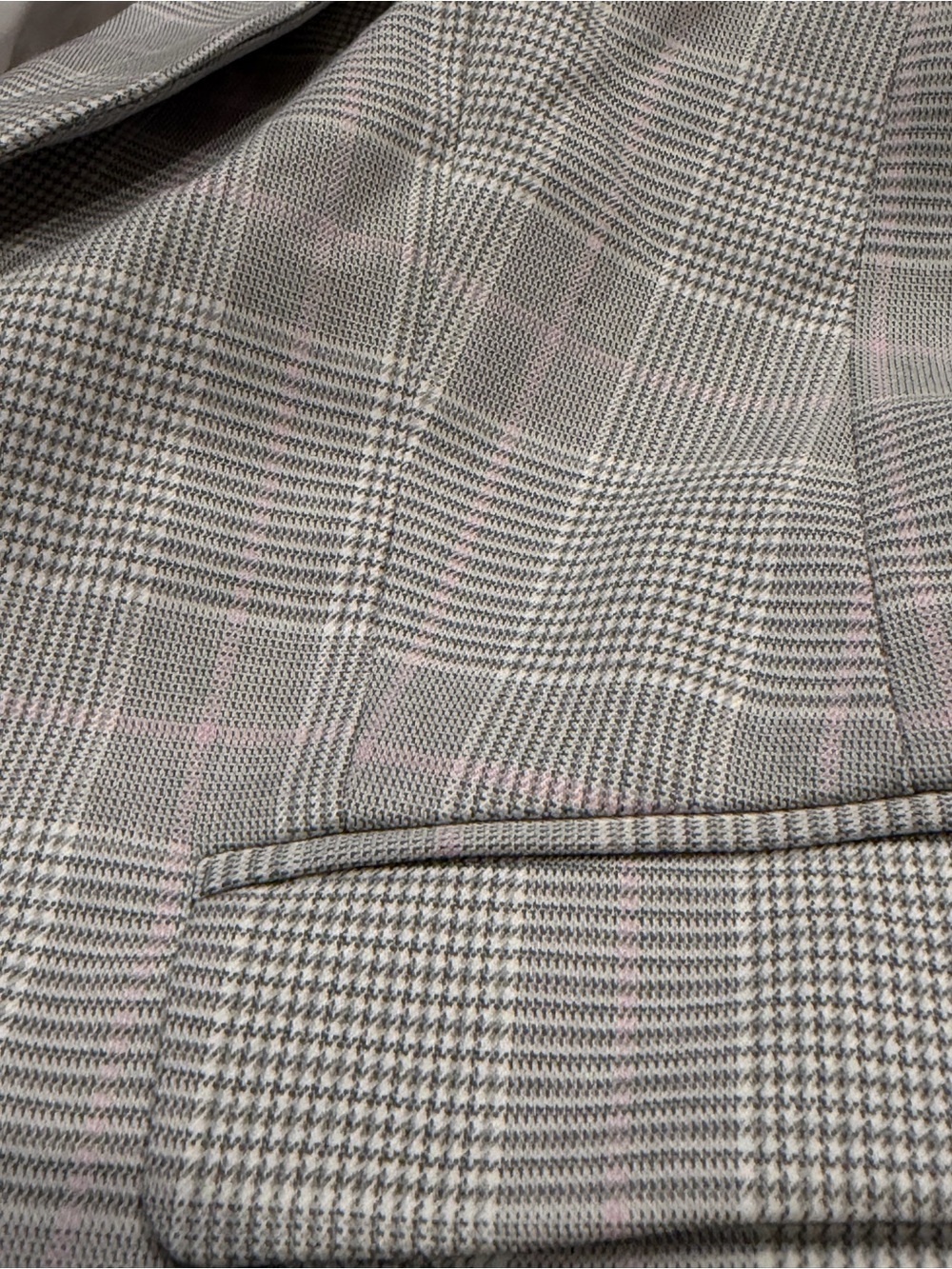 Ann Taylor Plaid Blazer, Size 4 - Picture 6 of 6